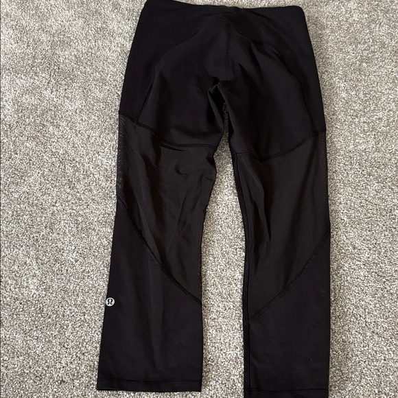 Bundle of 2 lululemon Black Capris - Picture 6 of 7